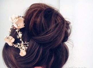 Best Hair Style For Bride : Half-updo, Braids, Chongos Updo Wedding Hairstyles | Deer Pearl Flowers…