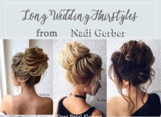 Best Hair Style For Bride : Long Bridal Hairstyles Updos for Wedding from Nadi Gerber / www.deerpearlflow……