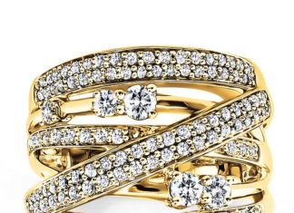 Diamond Rings : Diamond Ring 1 ct tw Round-cut 14K Yellow Gold