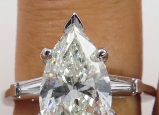 Diamond Rings : Elegant and Timeless!! Estate EGL USA Certified Diamond Ring in Near Colorless C…