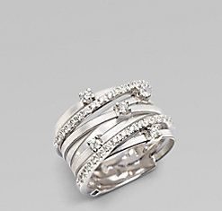 Diamond Rings : Marco Bicego – 18K White Gold & Diamond Ring…