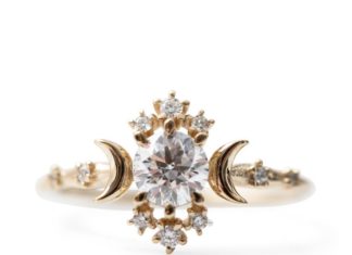 Diamond Rings : Wandering Star Ring by Morphe Jewelry…