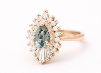 Engagement Rings & Wedding Rings : Wow! This stunner is called The Rhapsody ~ Its'pear shaped center stone is …