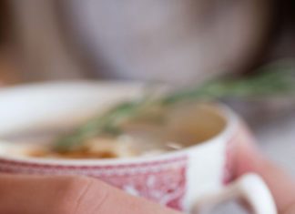 Engagement Rings & Wedding Rings : 14k Gold and Diamond Double Band Moonstone Hex Ring with Diamond Constellation R…