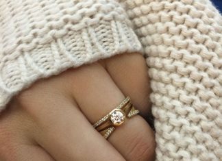 Engagement Rings & Wedding Rings : Cosme Stack…