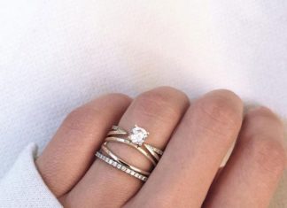 Engagement Rings & Wedding Rings : Diamond Peak Stack…