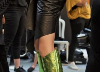 Fashion : Backstage at Alexandre Vauthier Haute Couture via…