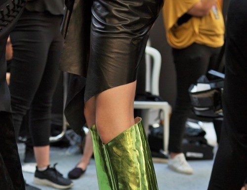 Fashion : Backstage at Alexandre Vauthier Haute Couture via…