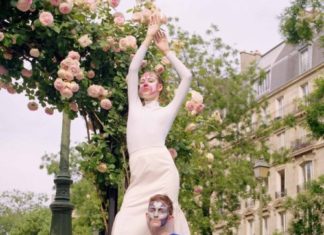 Fashion : blue loving. Clara Heinrich and Marcia Frossard by Calypso…
