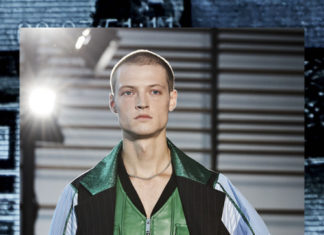 Fashion : DANE BELL at KENNETH NING SS18.(ph Jamie Ellington @…