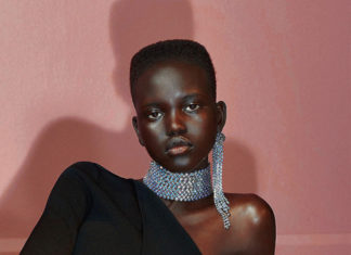 Fashion Editorial : driflloon:pure jean-ius: adut akech bior for vogue au june 2017