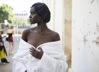 Fashion Editorial : Duckie Thot @ Ulyana Sergeenko couture fw17