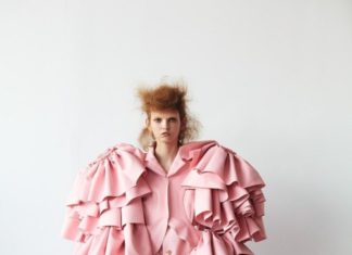 Fashion : pink. // Comme des Garçons