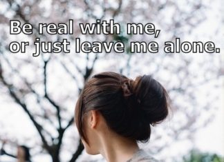 Fashion Quotes : Be real with me…