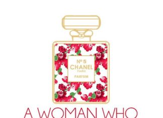 Fashion Quotes : Chanel No 5 Perfume Quote (red) on Etsy, $7.00…