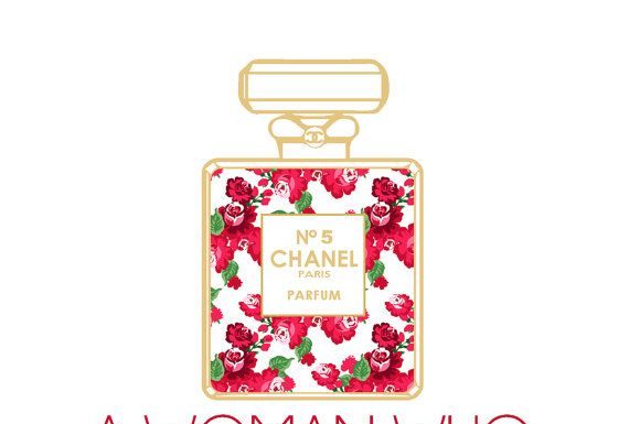 Fashion Quotes : Chanel No 5 Perfume Quote (red) on Etsy, $7.00…
