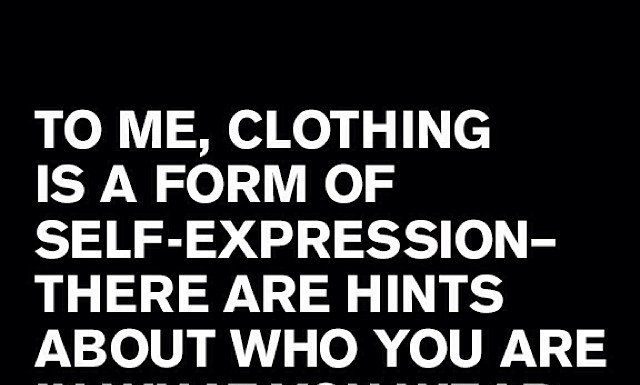 Fashion Quotes : “Clothing is a form of self-expression…” -Marc Jacobsmore fashion quotes: …