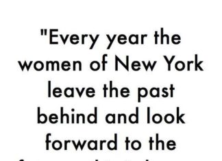 Fashion Quotes : "Every year the women of New York leave the past behind and look forward to…