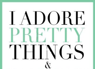 Fashion Quotes : I adore pretty things & witty words / Kate Spade…