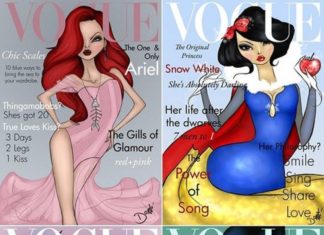 Fashion Quotes : If Disney Princesses were on Vogue…