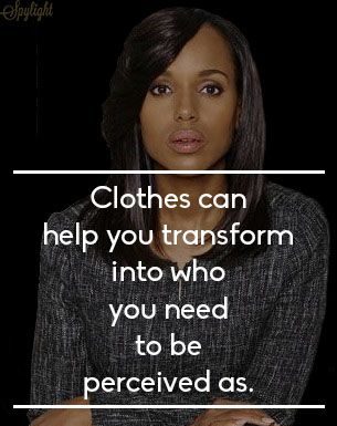 Fashion Quotes : Kerry Washington | Olivia Pope #Scandal #Fashion #Quote…