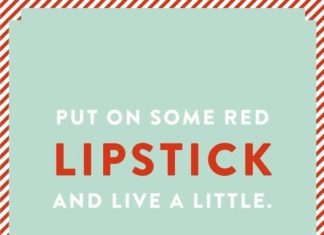 Fashion Quotes : love red lipstick :)…