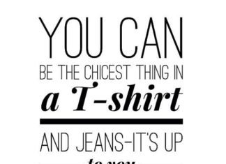 Fashion Quotes : Or look Fine As HELL…like my man. In his White- T n Jeans ;)…