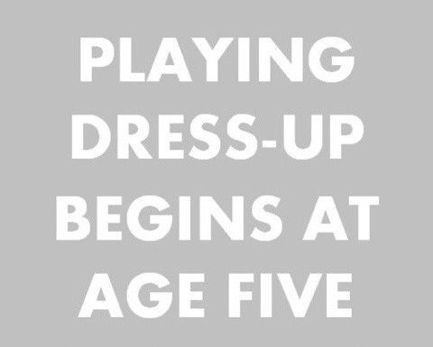 Fashion Quotes : ''Playing dress-up begins at age five and never truly ends.'' – …