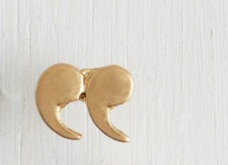 Fashion Quotes : Quote Couture Earrings | Mod Retro Vintage Earrings | ModCloth.com