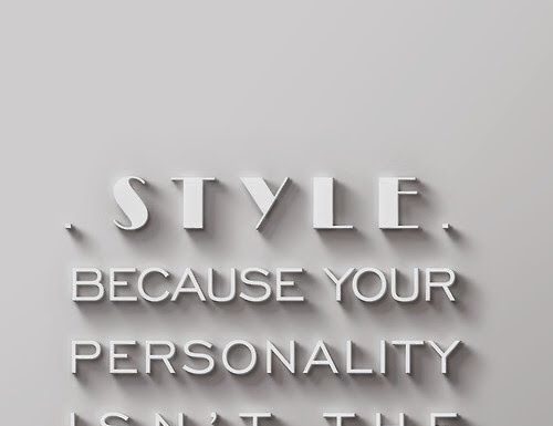 Fashion Quotes : STYLE | TheyAllHateUs