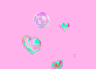 Fashion : rainbow heart