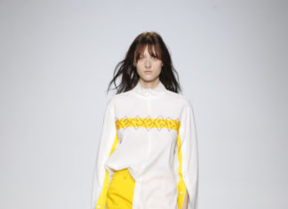 Fashion : yellow for days. girls on the runway // GENERAL IDEA ss18…