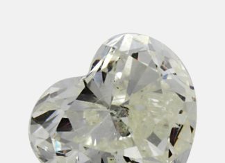 Loose Diamond : 1.01 ct Heart Shape J Color SI2 Clarity 6.55×5.72×3.72 Size earth mine Loose Dia…