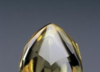 Loose Diamond : Diamond- (Okie Dokie diamond) (4.21 -carats, rare canary-yellow color for……