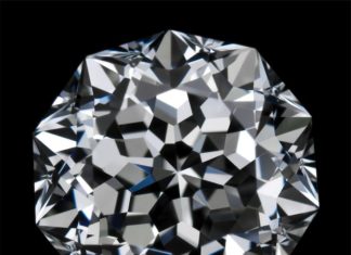 Loose Diamond : Lustig's Exclusive Meteor cut diamond. 71 faceted decagonal shape. Flawless …