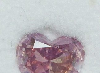 Loose Diamond : Purple Diamond – 0.83ct Fancy Pink Purple Heart GIA 100% natural + Video On……