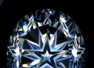 Loose Diamond : Star Cut Gemstones Star Halo Design Star of David