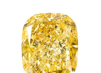 Loose Diamond : Suranas Jewelove: Graff Unveils 132 carats Golden Empress, Fancy Yellow Color Diamond