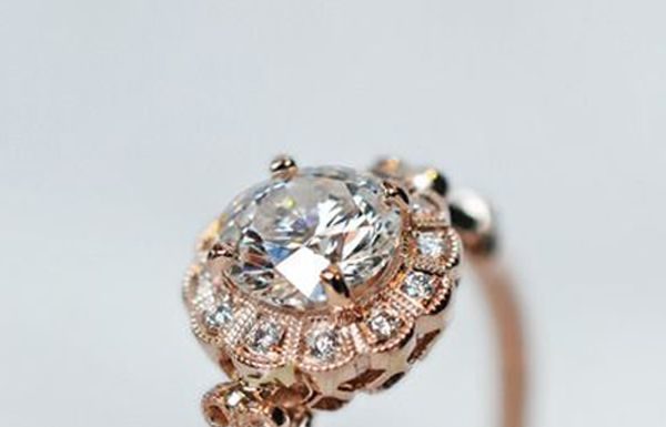 Luxury Jewelry 2017/2018 : 12 Impossibly Beautiful Rose Gold Wedding Engagement Rings