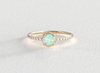 Luxury Jewelry 2017/2018 : 16 Opal Engagement Rings You’ll Fall in Love With