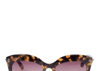 Luxury Jewelry 2017/2018 : Agent Provocateur By Linda Farrow Gallery Lunettes De Soleil Façon Écaille De …