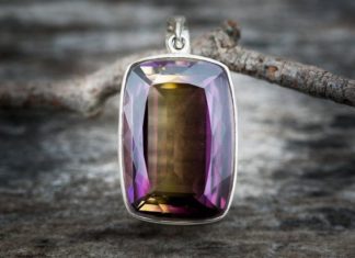 Luxury Jewelry 2017/2018 : Ametrine Pendant – Natural Ametrine Pendant – Ametrine Necklace – Stunning Ametrine pendant – Ametrine Jewelry – Gorgeous Ametrine Pendant