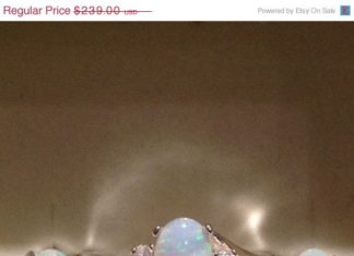 Luxury Jewelry 2017/2018 : Breathtaking Australian Opal Jewelry Set Opal Ring Opal Stud by OpalEmbers, $215…