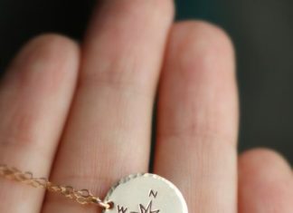 Luxury Jewelry 2017/2018 : Compass Bracelet Traveler Bracelet Gold Compass by LRoseDesigns