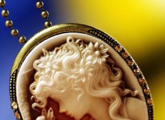 Luxury Jewelry 2017/2018 : Cuty Victorian Fairy Huge Size Cameo Pins Brooches, Pendant Necklace(Two-way) 35…