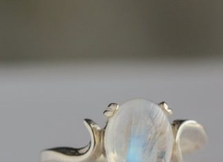 Luxury Jewelry 2017/2018 : Moonstone Ring in Sterling Silver by 36ten on Etsy…
