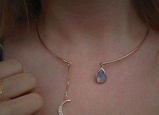 Luxury Jewelry 2017/2018 : OpenSky – The Sky Blue Moon Collar