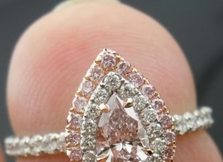 Luxury Jewelry 2017/2018 : Pear Shape Diamond | Light Pink Diamond | Loose Diamond