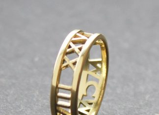 Luxury Jewelry 2017/2018 : Roman numerals date ring…