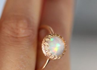 Luxury Jewelry 2017/2018 : Rose Gold Opal ring…